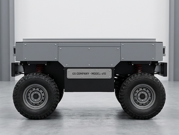 S10 Autonomous Ground Vehicle Back View